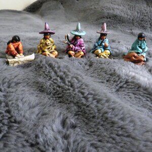 DeGrazia Village Figurines -- SET OF 5